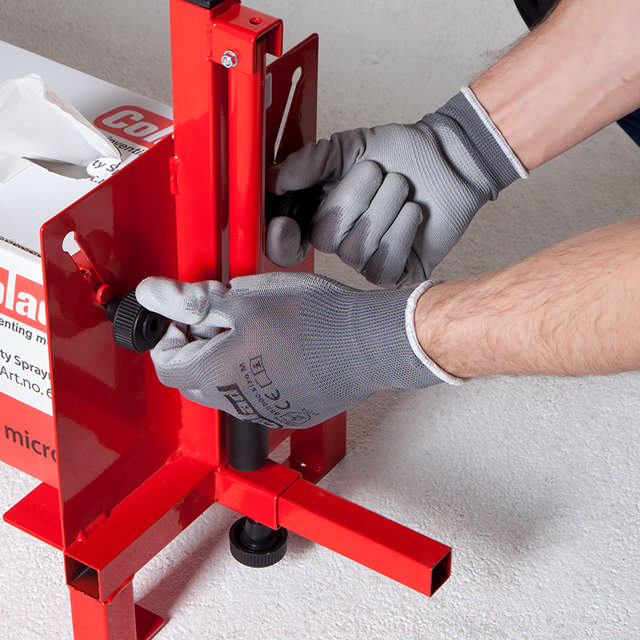 Carrello dispenser per film di mascheratura Smart