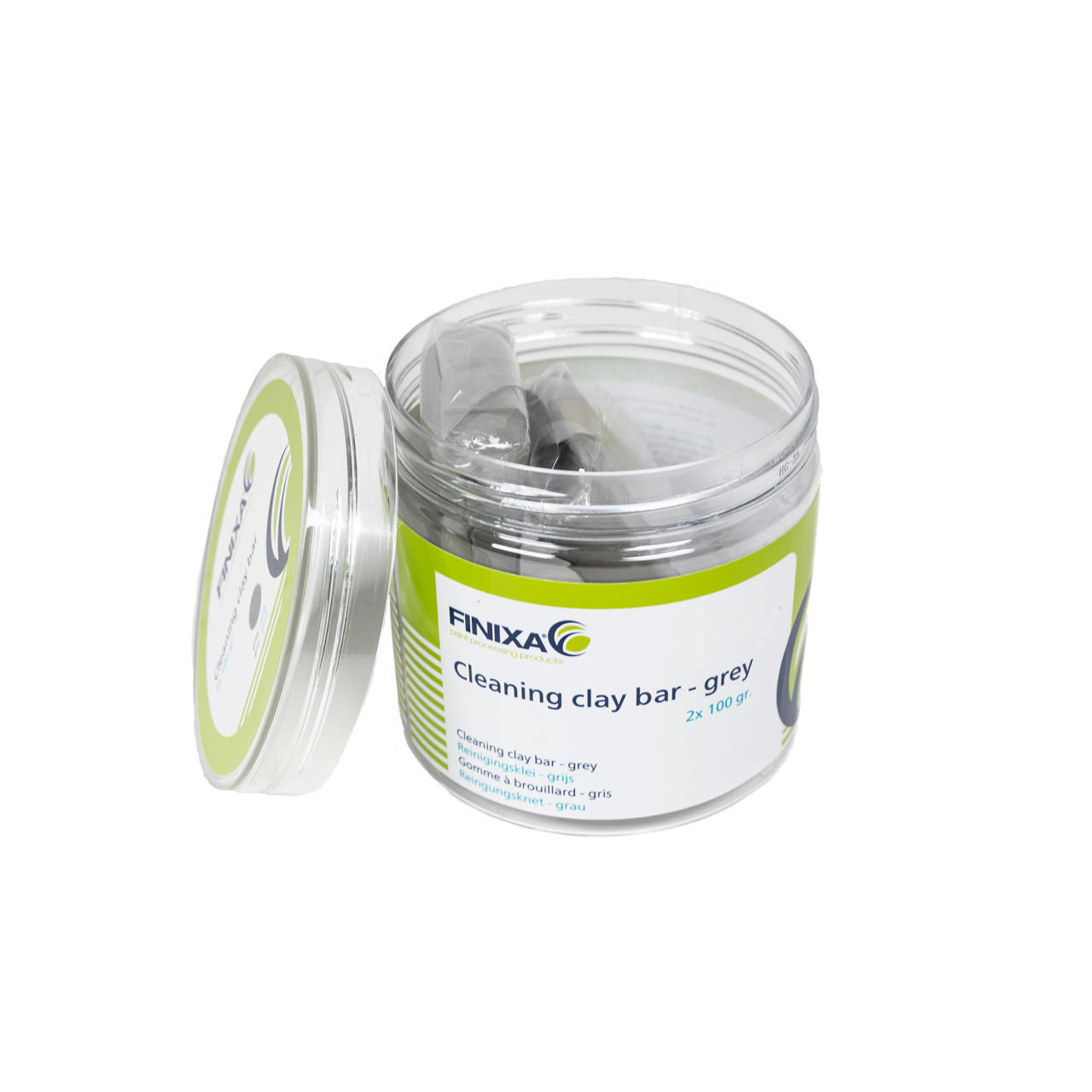 CCB 00 - Cleaning clay bar (grey) - 2x100g