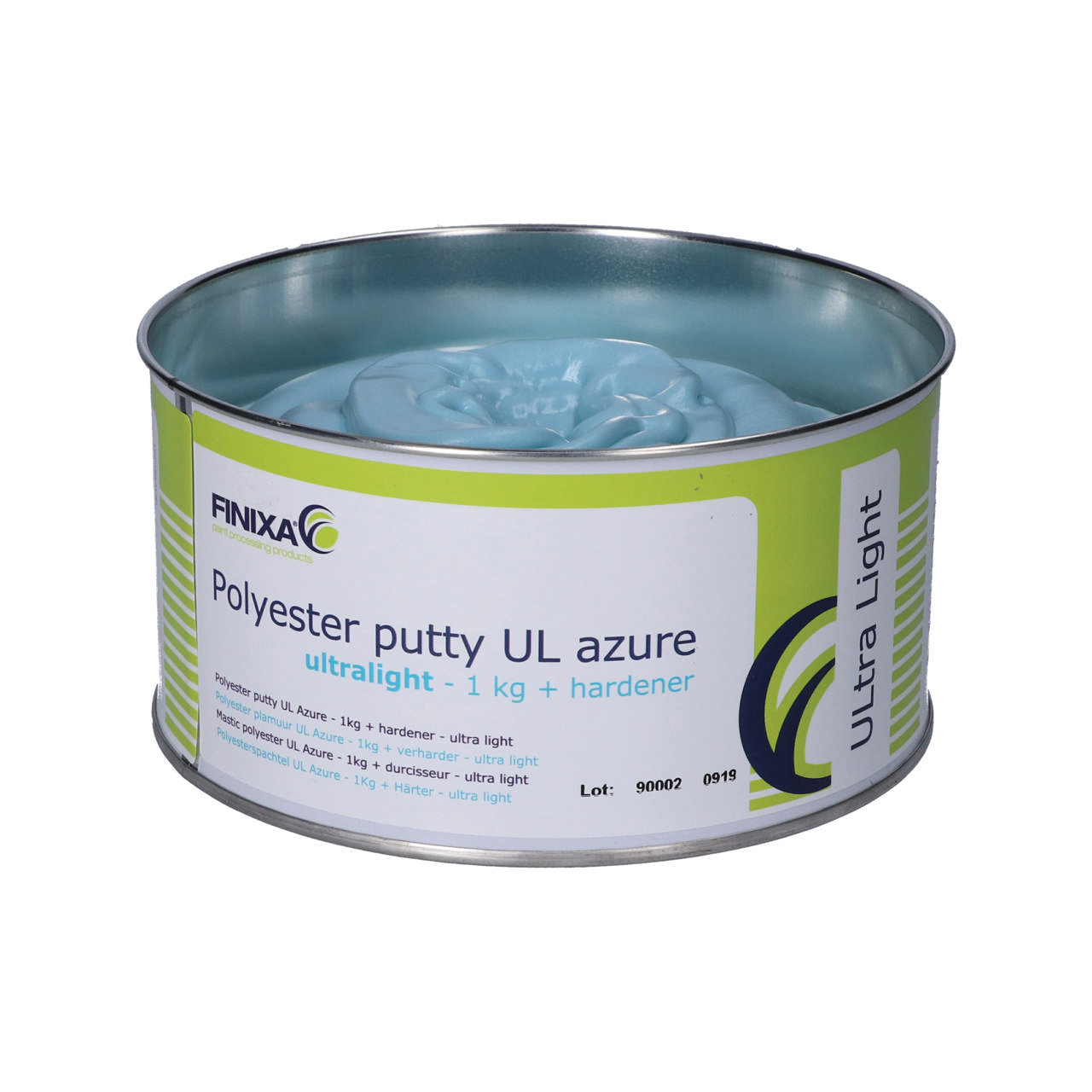 GAP 31 - Polyester plamuur UL Azure 1kg + verharder - ultra light