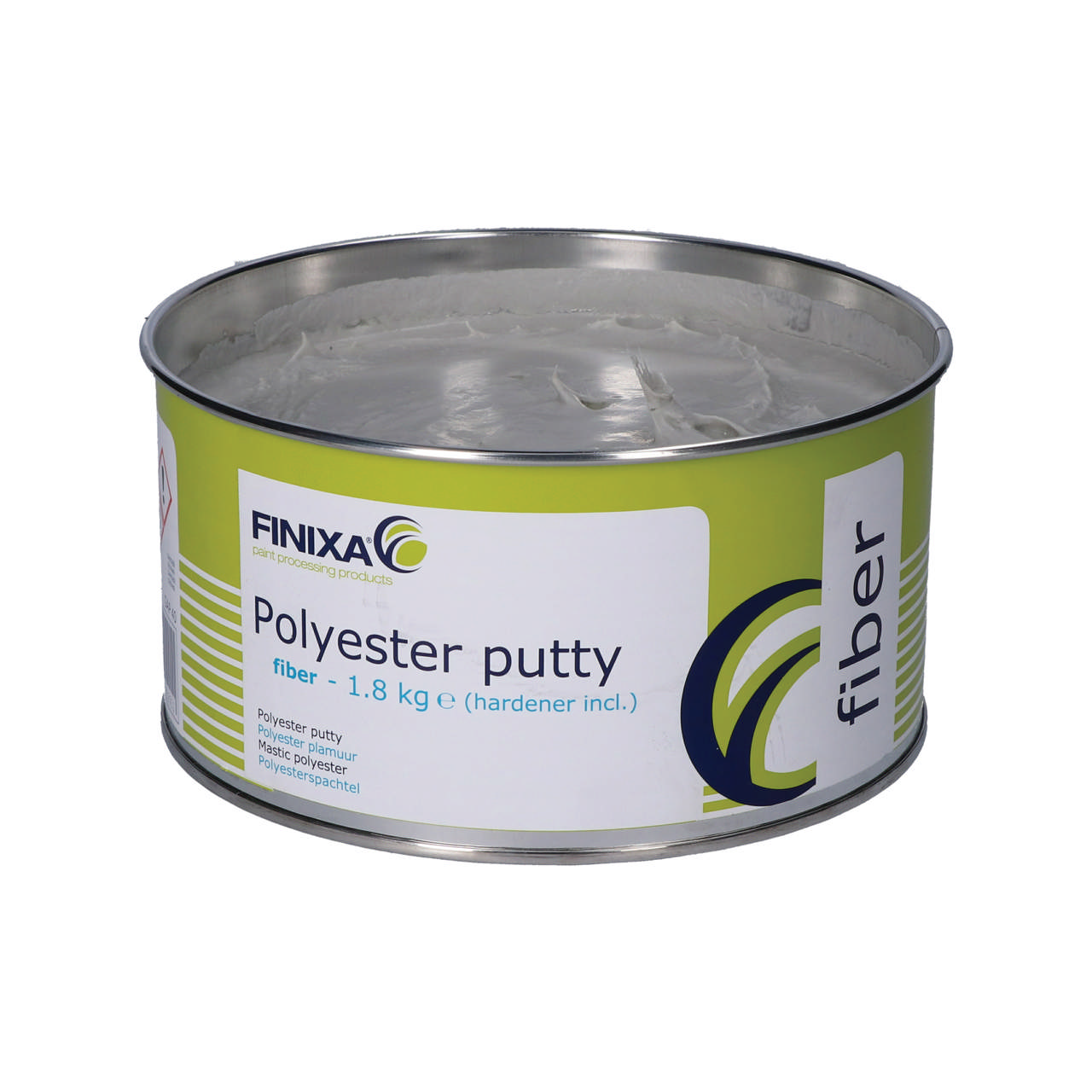 GAP 40 - Polyester plamuur 1.8kg + verharder - fiber