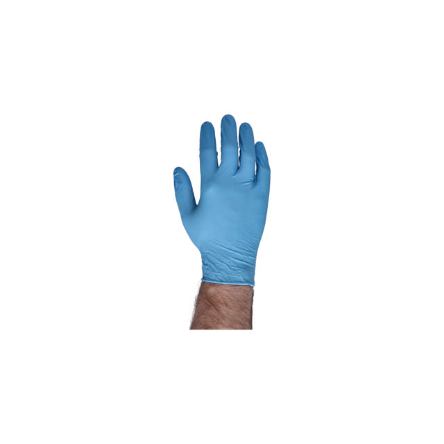 GCN 09 - Guantes desechables de nitrilo azul L - 100 udes.