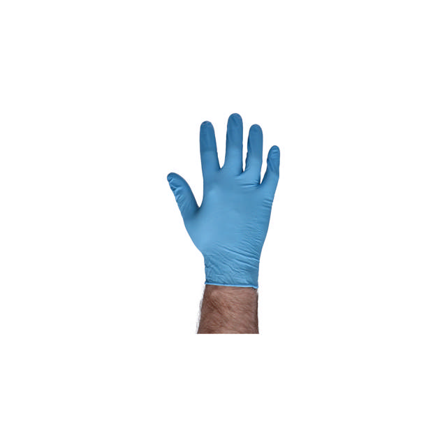 GCN 09 - Guantes desechables de nitrilo azul L - 100 udes.