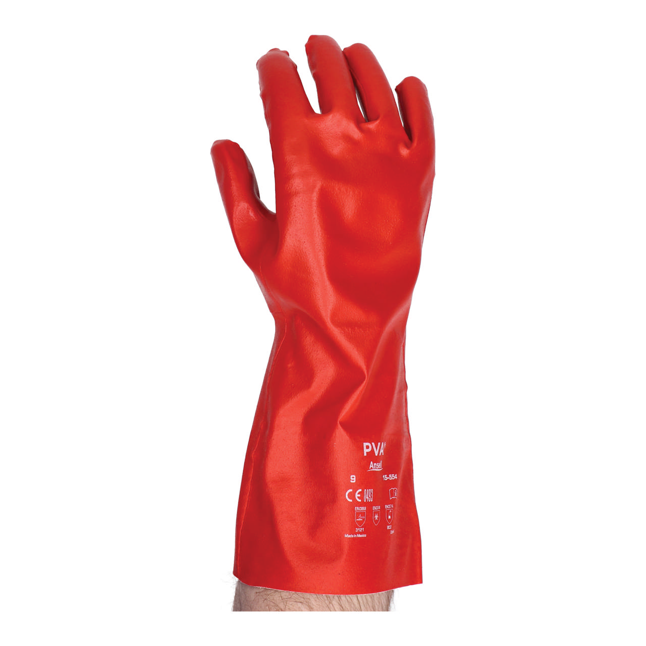 GLP - PVA gloves red - 1 pair