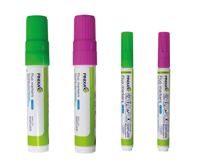 MAR 11 - Marqueur fluo vert 12 p. fin 1.5mm