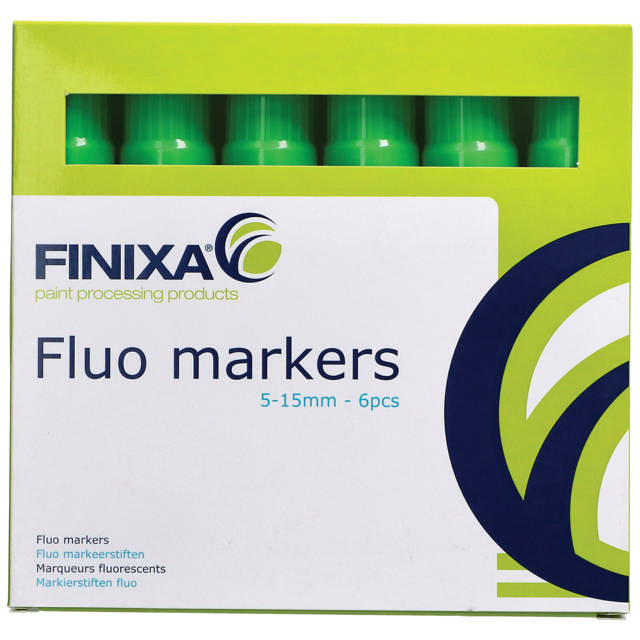 MAR 11 - Marqueur fluo vert 12 p. fin 1.5mm