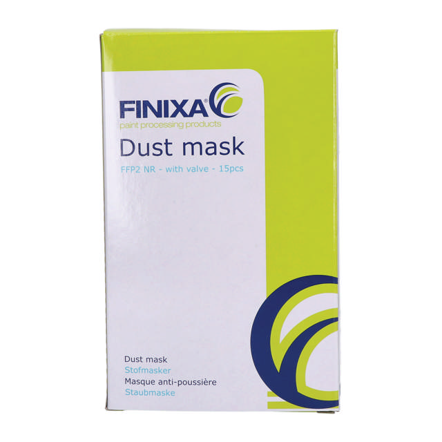 MAS 12 - stofmasker P2 met ventiel - 15st.