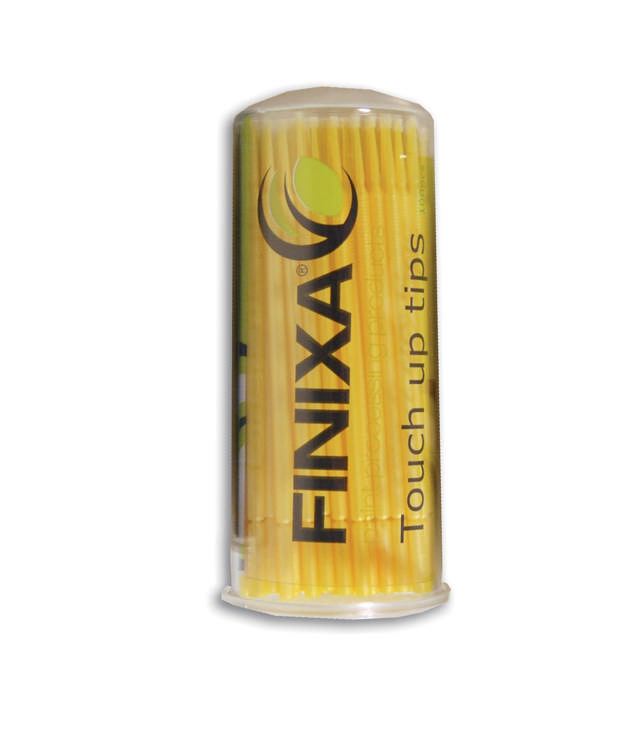 PMP 21 - Touch up tips in a dispenser 100p. Yellow 1.5mm