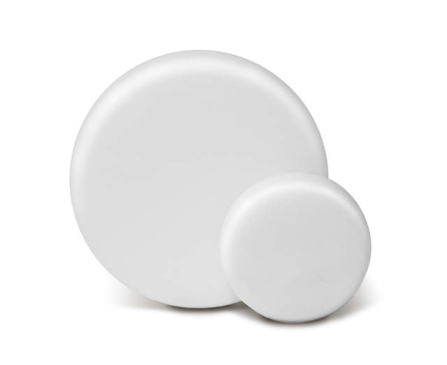 POP 518 - White foam pad 'closed cell' 180/30mm - 2s.