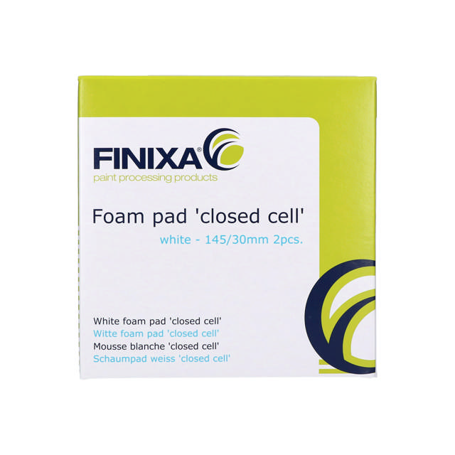 POP 518 - White foam pad 'closed cell' 180/30mm - 2s.