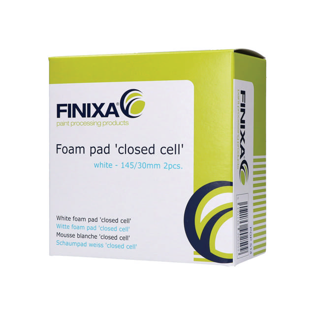 POP 518 - White foam pad 'closed cell' 180/30mm - 2s.
