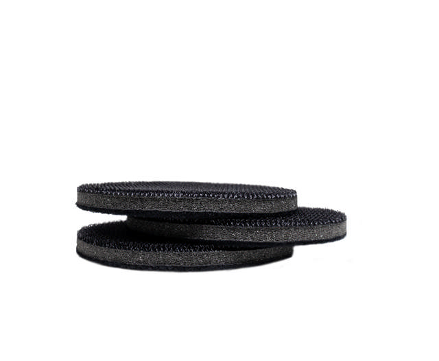 SAM 39M - Sanding pad soft velcro - 10mm - no holes Ø75mm - 3p.