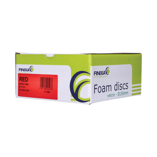 SPDQ 1000 - Ultimate foam discs velcro 150mm geen gaten P1000 10st.