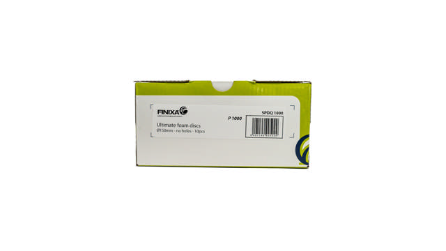 SPDQ 1000 - Ultimate foam discs velcro 150mm geen gaten P1000 10st.