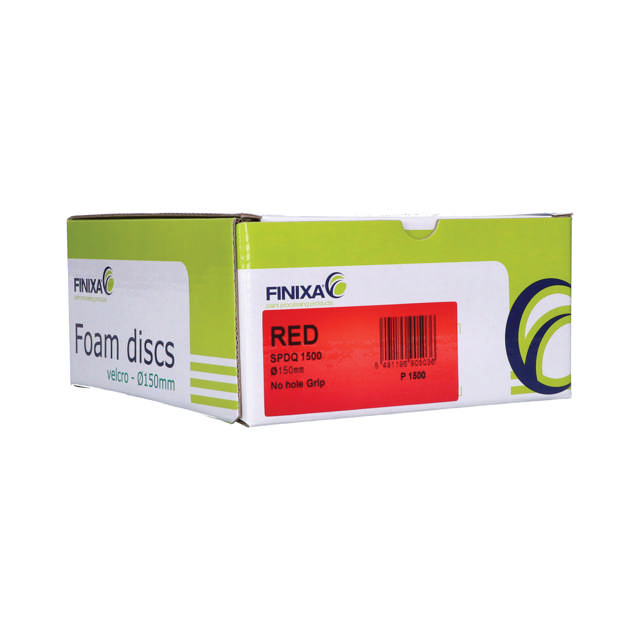 SPDQ 1000 - Ultimate foam discs velcro 150mm geen gaten P1000 10st.