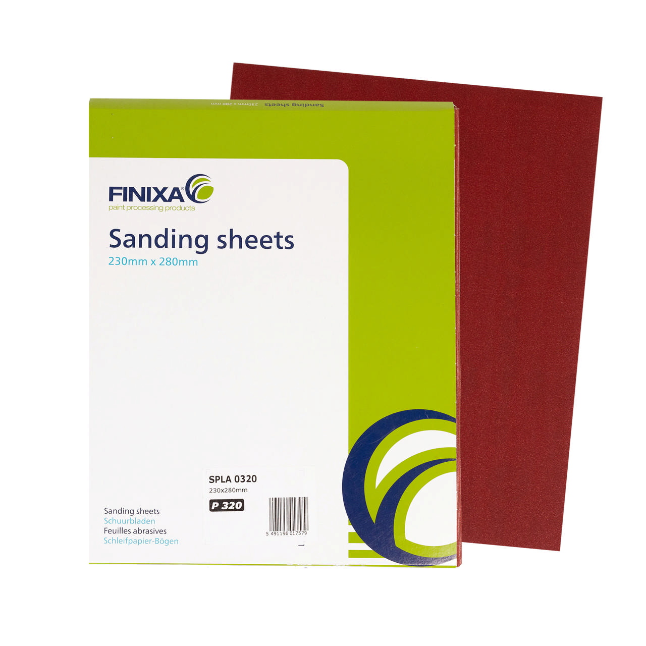 SPLA - Sanding sheets 230x280mm 50p.