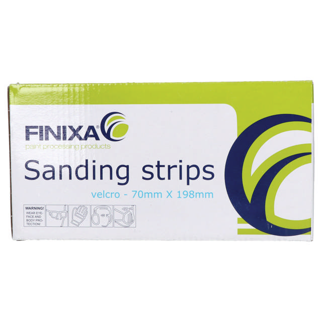 SPSB 0400 - Sanding strip-paper-70x198mm 8 holes P400 100p.