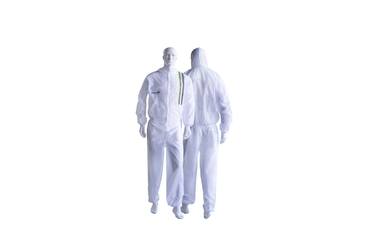 WSC - Polyester spray overall white