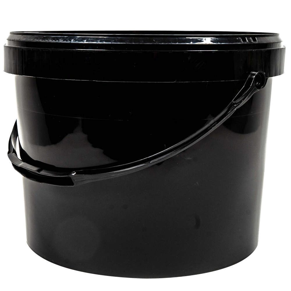 GAD - Schwarzer Aufbewahrungsbecher mit Deckel