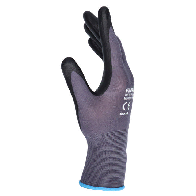 GLMB 08 - Guantes de nitrilo microfoam M - 12 pares