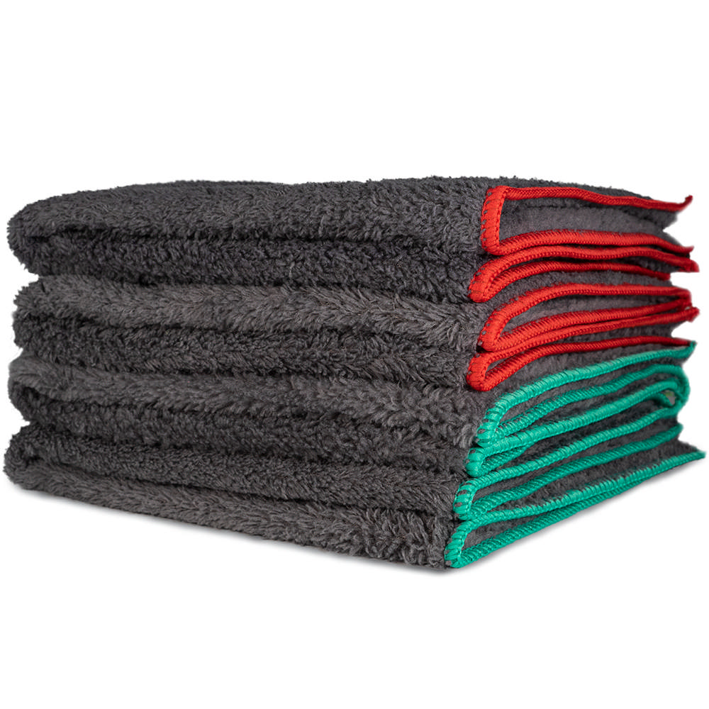 MFS 40 - Chiffon micro fibre gris doux 40cmx40cm 4p.