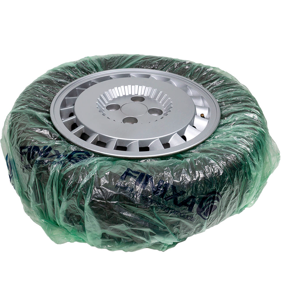 TMF 81 - Radabdeckfolie mit Gummizug 4x20st. Dispenserkarton