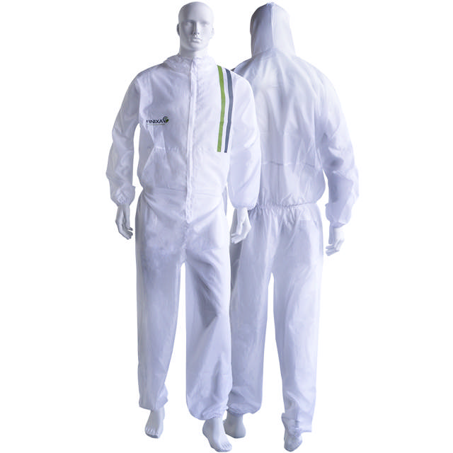 WSC - Polyester spray overall white
