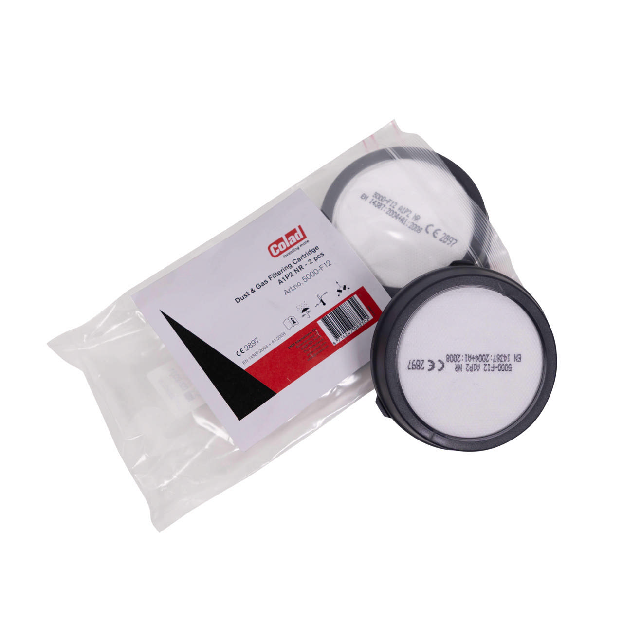 Dust & Gas Filtering Cartridge A1P2 NR