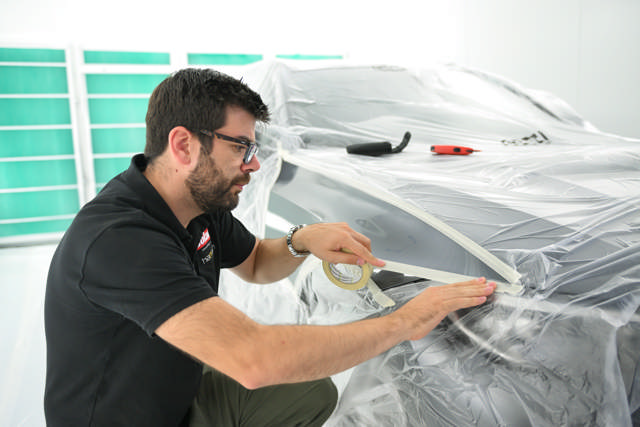 MST 925 - Cinta de enmascarar 100° -  25 mm x 50 m  - 36 udes.