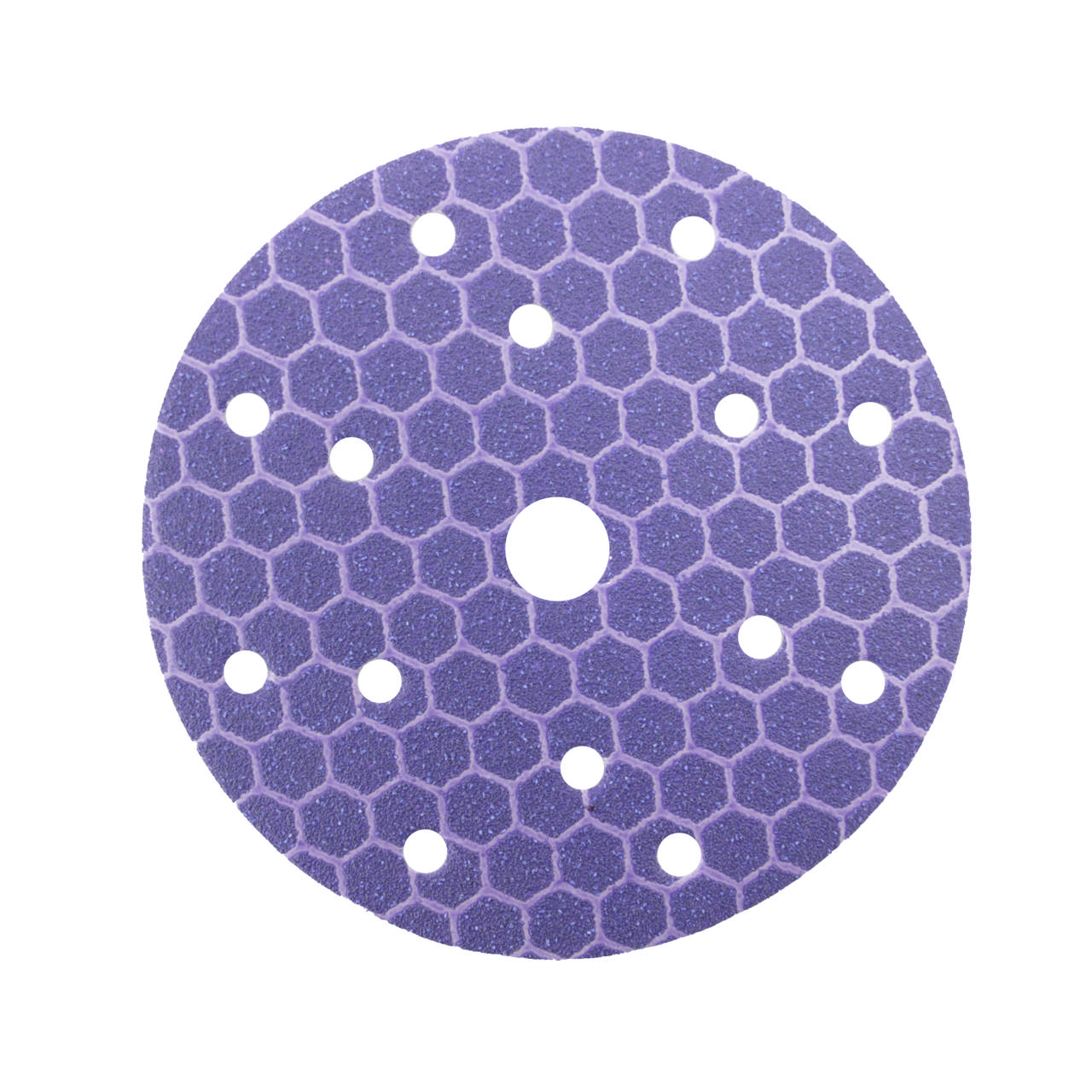 Abrasive Purple Discs - Ceramic - Ø150mm - 15 holes