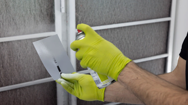 SSC 01 - Spray sample card - white - 250p.