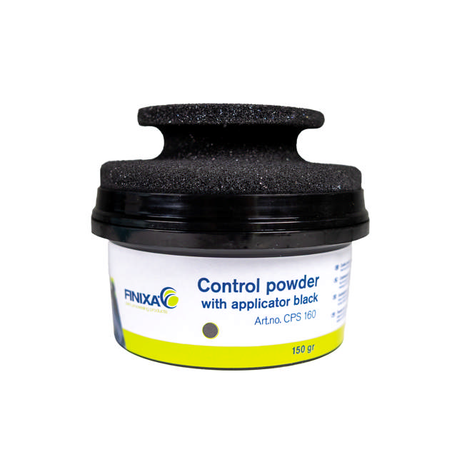 Control powder with applicator black - 150gr