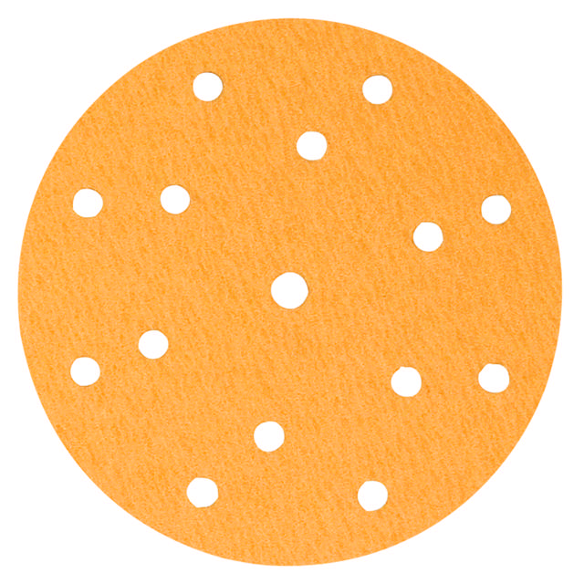 Sanding Discs – Yellow Paper – ø 150 mm – 15 holes