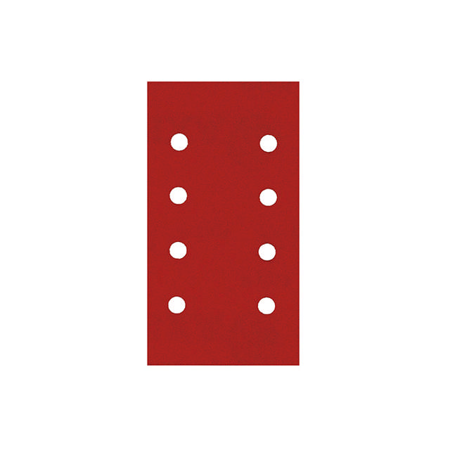 SPSA - Schuurstroken-papier - 70x125mm 8 gaten - 50st.