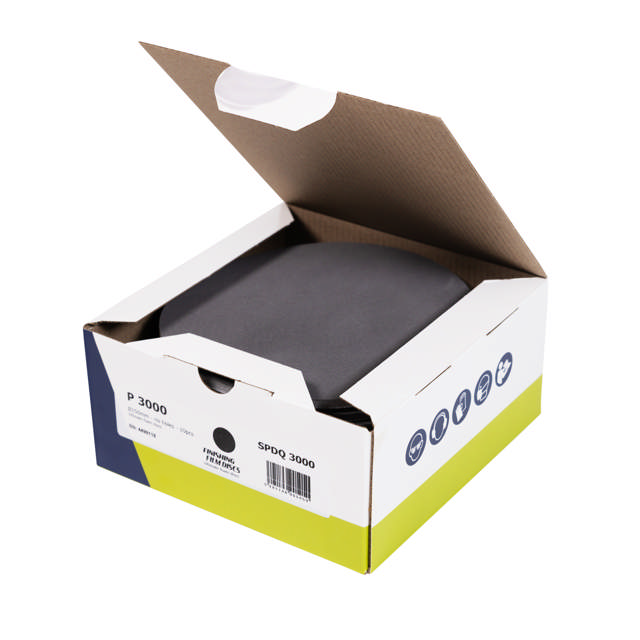 SPDQ - Disco foam velcro Ø150 mm - sin agujeros 10 udes.